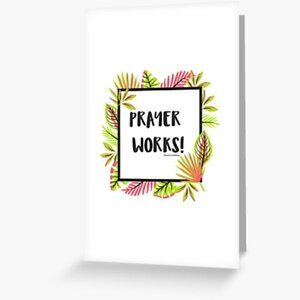 Greeting Cards - 'Prayer Works'